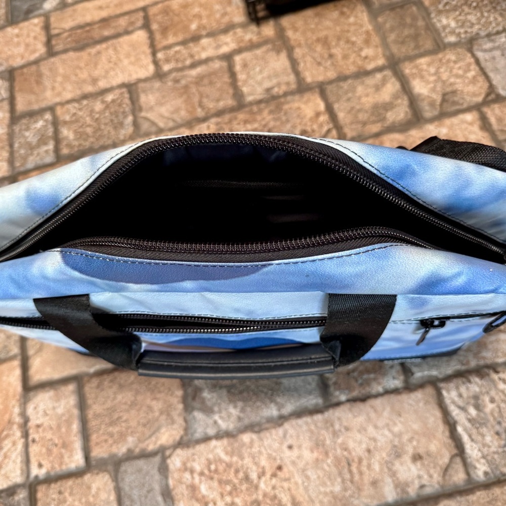 Rareform Sky Blue and Black Men's Backpack & briefcase - Picture 4 of 5